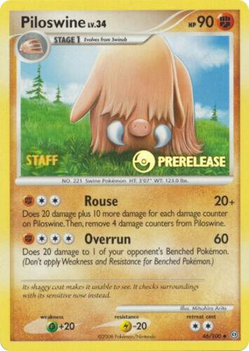 Piloswine (Prerelease) [Staff]