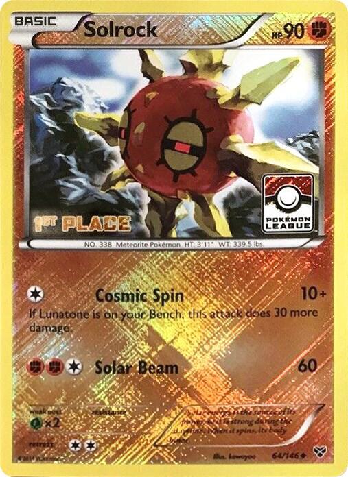 Solrock (Pokemon League) [1st Place]