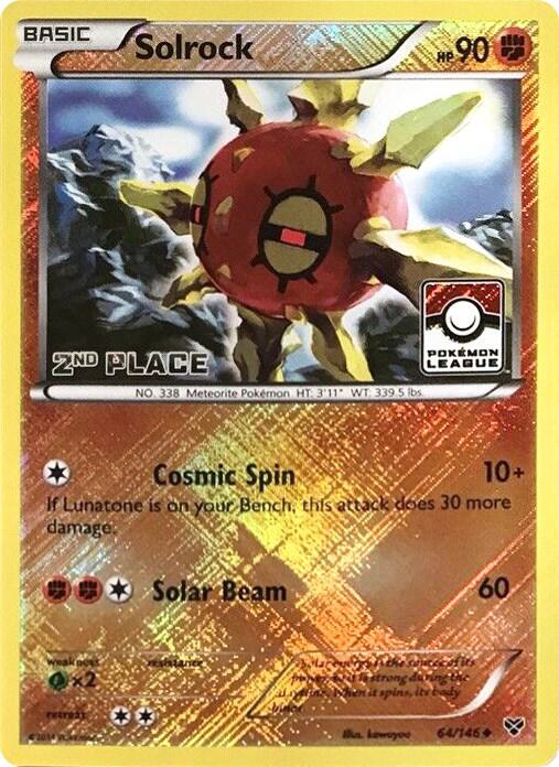 Solrock (Pokemon League) [2nd Place]