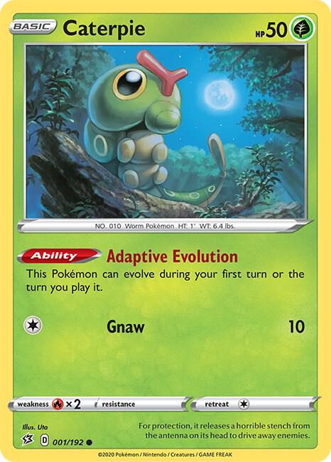 Caterpie - SWSH02: Rebel Clash