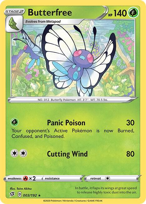 Butterfree - SWSH02: Rebel Clash