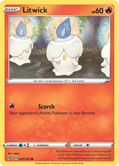 Litwick - SWSH02: Rebel Clash