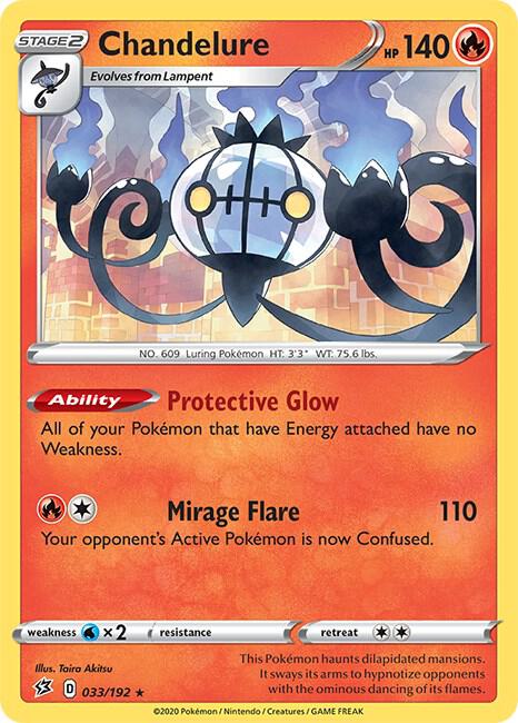 Chandelure - SWSH02: Rebel Clash