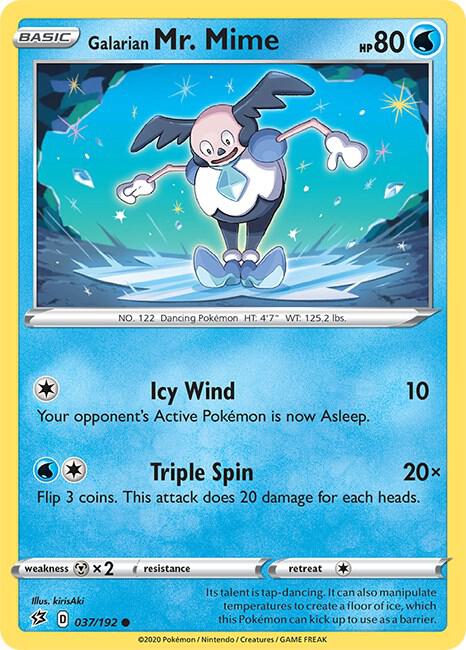 Galarian Mr. Mime - SWSH02: Rebel Clash