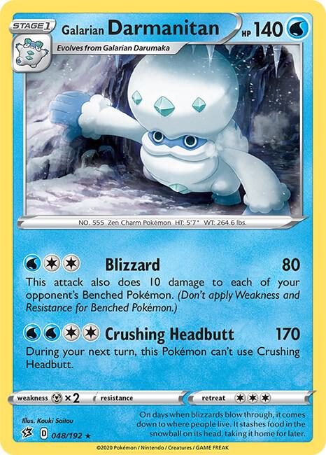 Galarian Darmanitan - SWSH02: Rebel Clash