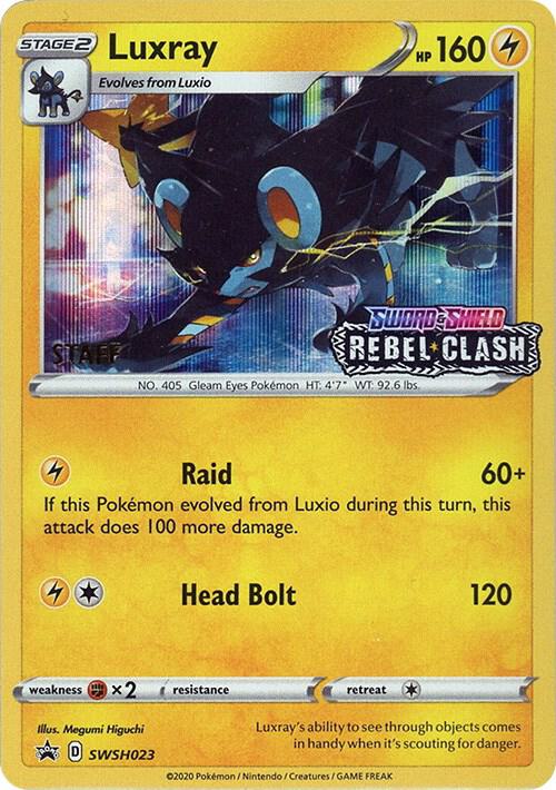 Luxray (Prerelease) [Staff]