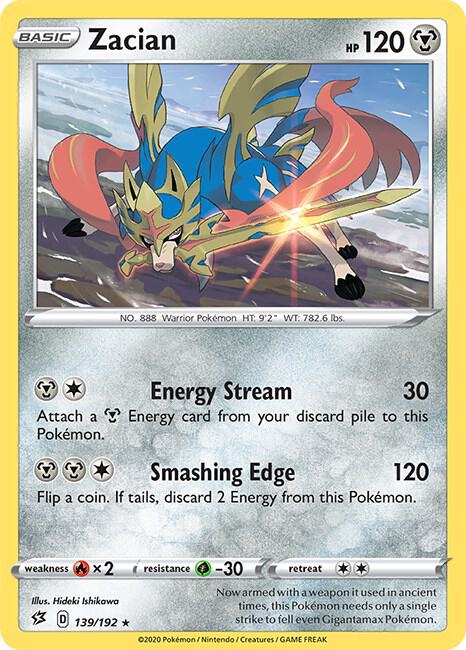 Zacian - SWSH02: Rebel Clash