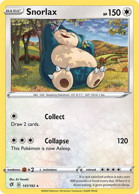 Snorlax - SWSH02: Rebel Clash