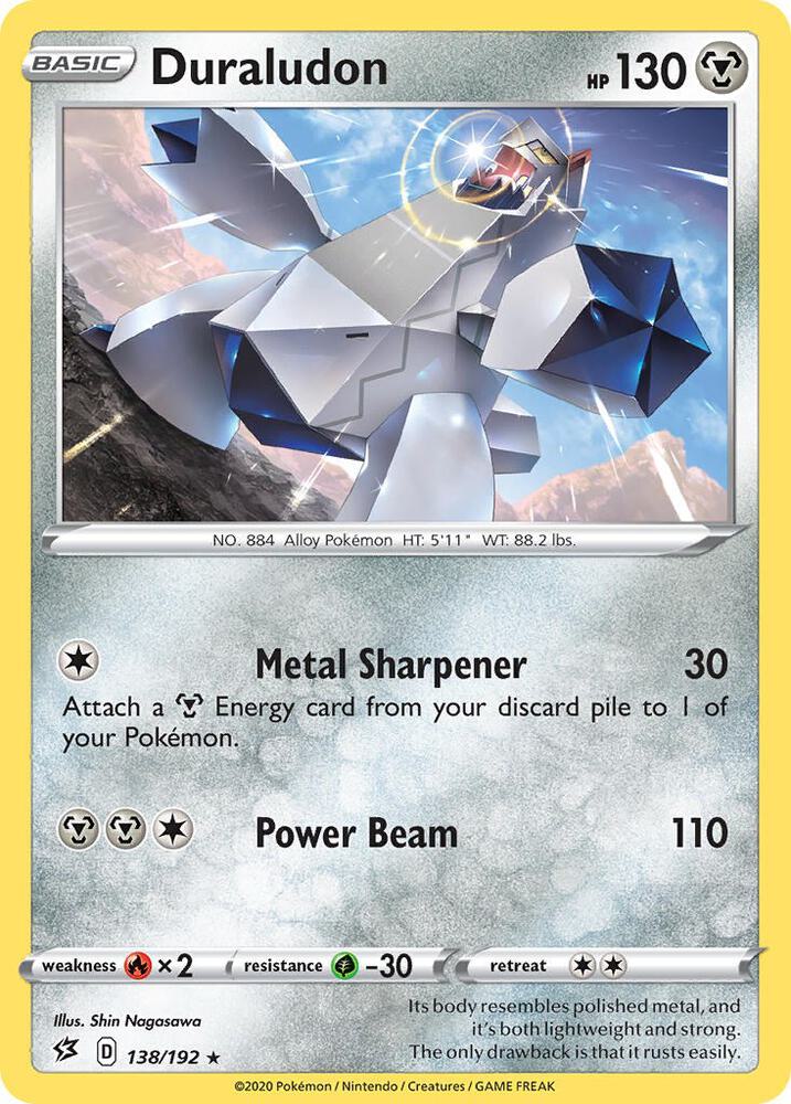 Duraludon - 138/192 (SWSH Rebel Clash) - Deck Exclusives