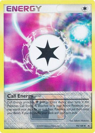 Call Energy - 92/100 (League Promo) - League & Championship Cards