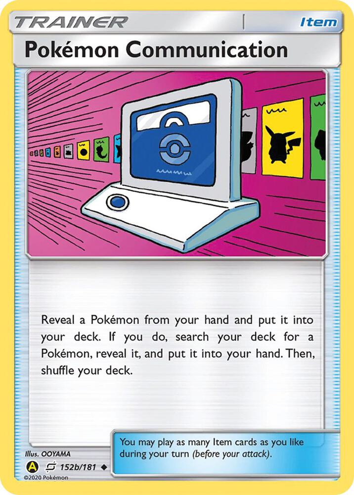 Pokemon Communication - 152b/181 - Alternate Art Promos