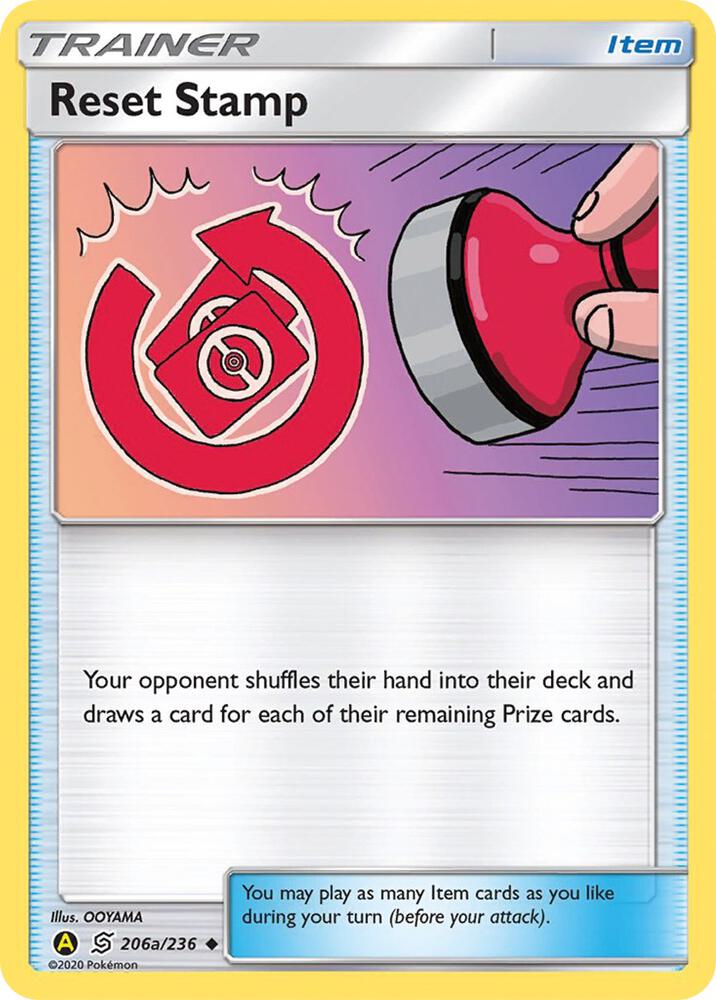 Reset Stamp - 206a/236 - Alternate Art Promos
