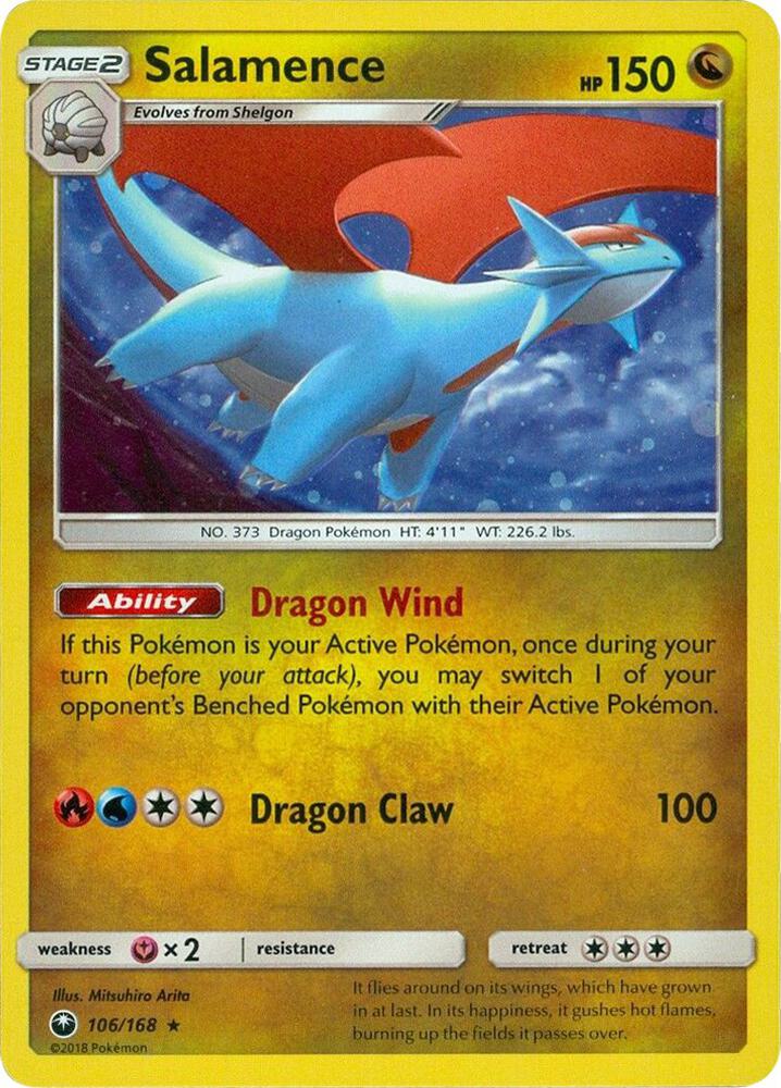 Salamence - 106/168 (Cosmos Holo) - Miscellaneous Cards & Products