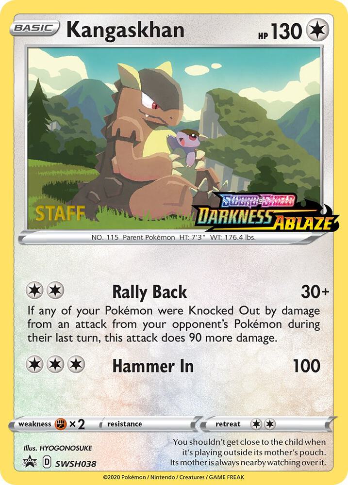 Kangaskhan (Prerelease) [Staff]