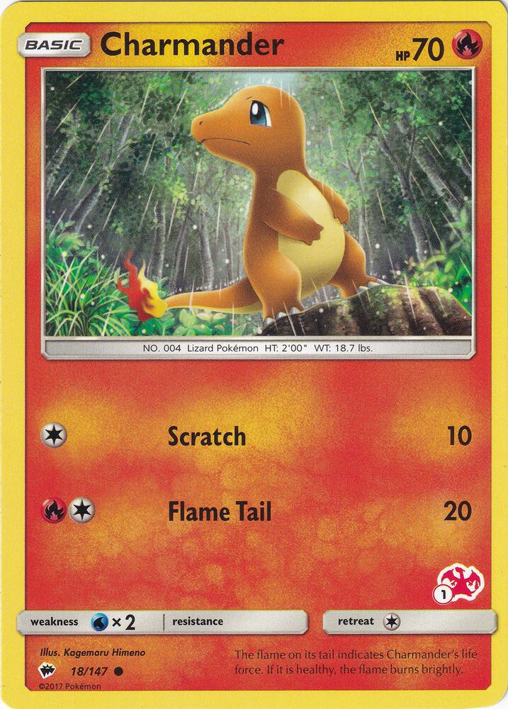 Charmander (#1 Charizard Stamped)