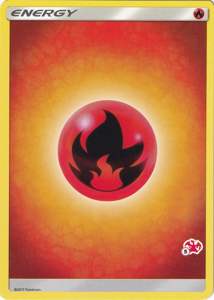 Fire Energy (#5 Charizard Stamped) - Battle Academy
