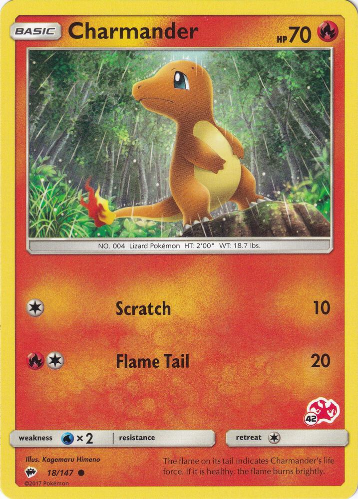 Charmander (#42 Charizard Stamped)