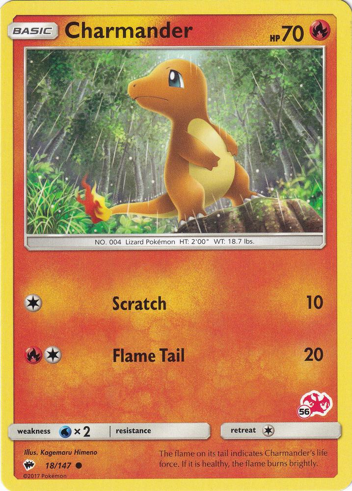 Charmander (#56 Charizard Stamped)
