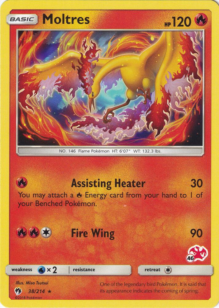 Moltres (#46 Charizard Stamped)