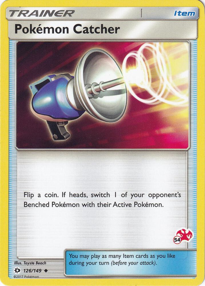 Pokemon Catcher - 126/149 (#54 Charizard Stamped) - Battle Academy