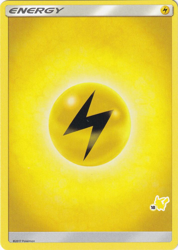 Lightning Energy (#18 Pikachu Stamped) - Battle Academy