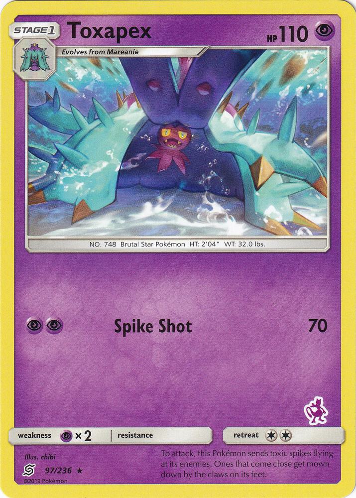 Toxapex (Mewtwo Stamped)