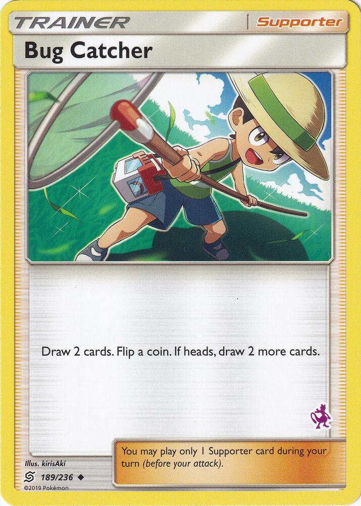 Bug Catcher - 189/236 (Mewtwo Stamped) - Battle Academy