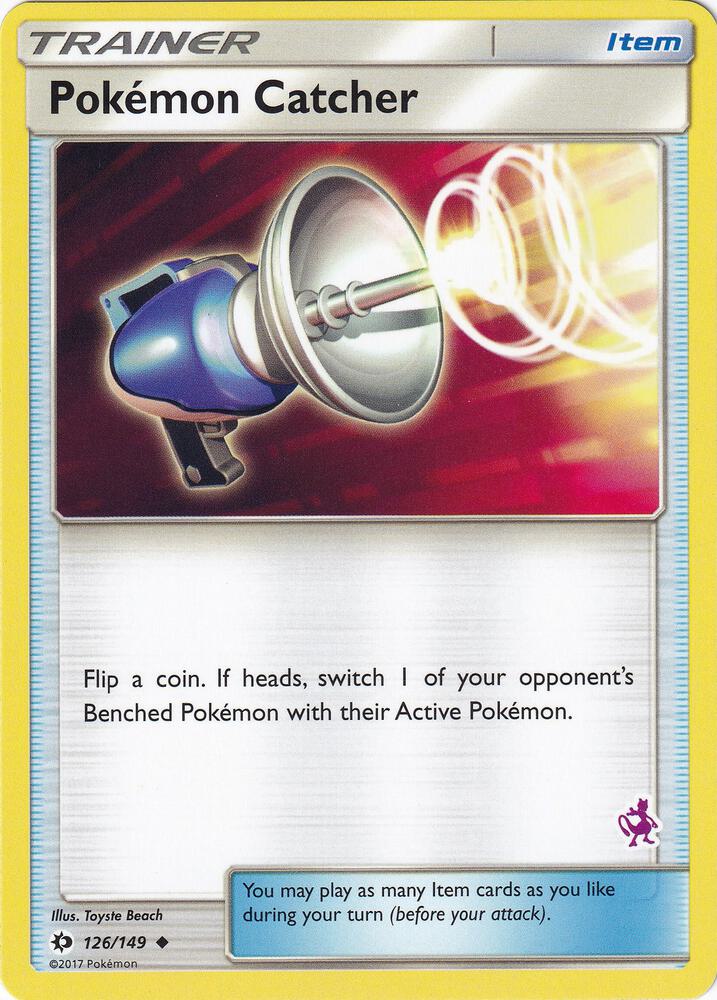 Pokemon Catcher - 126/149 (Mewtwo Stamped) - Battle Academy