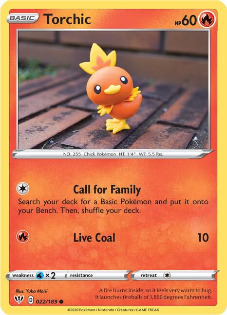 Torchic - SWSH03: Darkness Ablaze