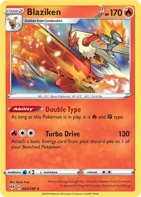 Blaziken - SWSH03: Darkness Ablaze