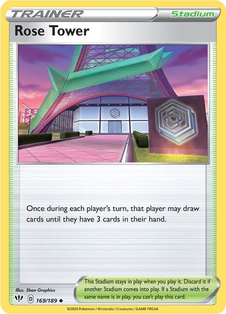 Rose Tower - SWSH03: Darkness Ablaze