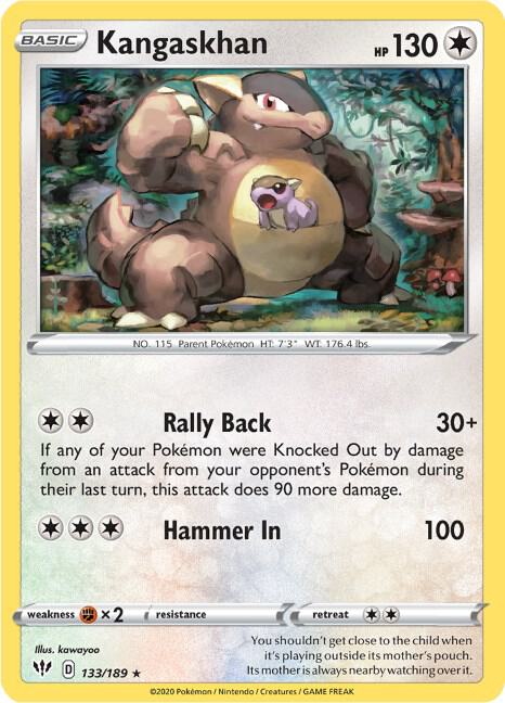 Kangaskhan - SWSH03: Darkness Ablaze