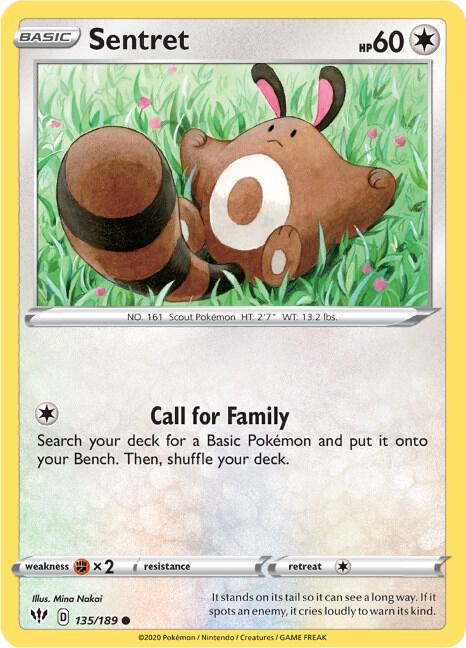 Sentret - SWSH03: Darkness Ablaze