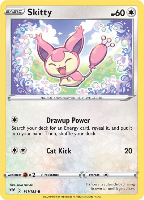 Skitty - SWSH03: Darkness Ablaze