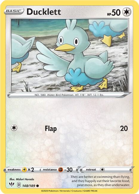 Ducklett - SWSH03: Darkness Ablaze
