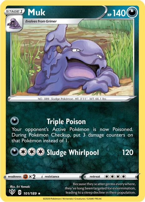 Muk - SWSH03: Darkness Ablaze