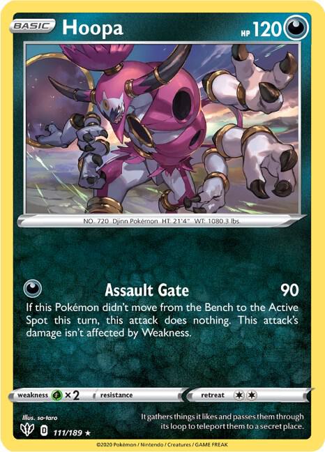 Hoopa - SWSH03: Darkness Ablaze