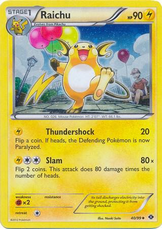 Raichu (Cosmos Holo)