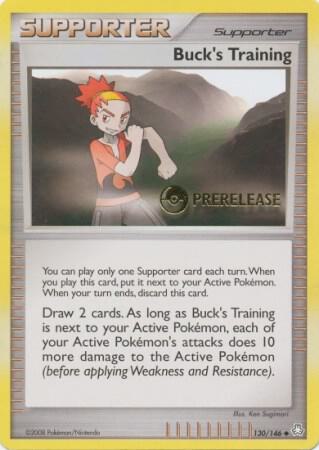 Buck's Training - 130/146 (Prerelease) - Miscellaneous Cards & Products