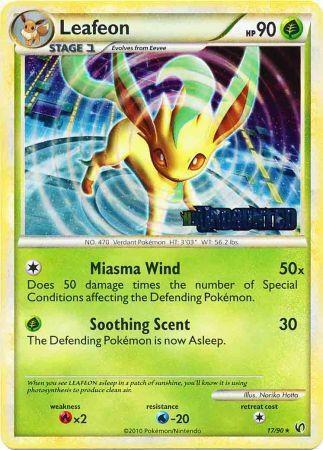 Leafeon - 17/90 (Prerelease) - HGSS Promos