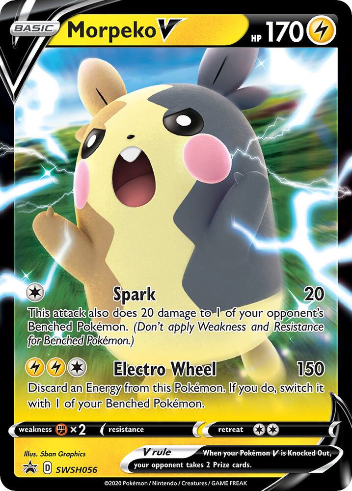 Morpeko V - SWSH056 - SWSH: Sword & Shield Promo Cards