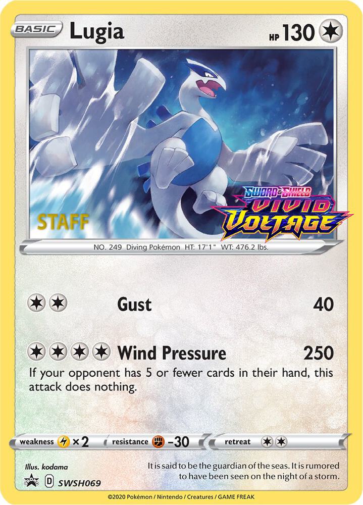 Lugia (Prerelease) [Staff]