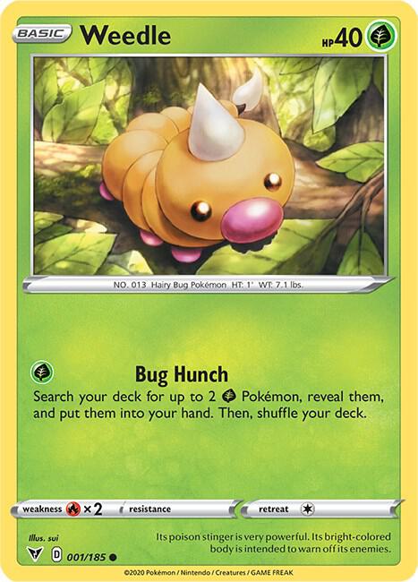 Weedle - SWSH04: Vivid Voltage