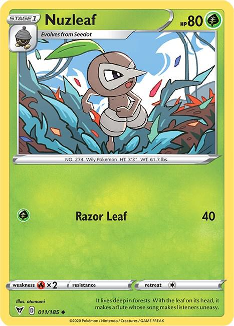Nuzleaf - SWSH04: Vivid Voltage
