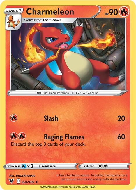 Charmeleon - SWSH04: Vivid Voltage