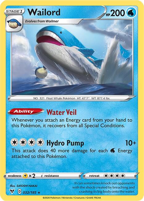 Wailord - SWSH04: Vivid Voltage