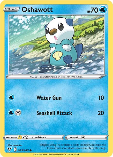 Oshawott - SWSH04: Vivid Voltage