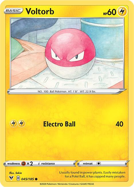 Voltorb - SWSH04: Vivid Voltage