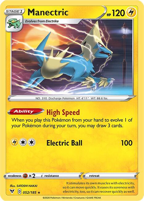 Manectric - SWSH04: Vivid Voltage