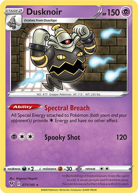 Dusknoir - SWSH04: Vivid Voltage